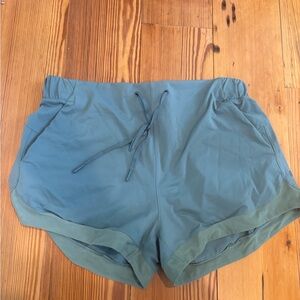 lululemon athletica Teal Athletic Shorts